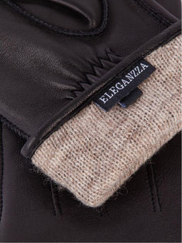 Перчатки женские ш+каш. OS01225 black - Eleganzza фото 15