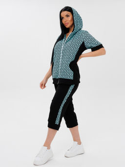 269 ДОМАШНИЙ КОСТЮМ (бриджи) (Ментол) - А-дина фото 5