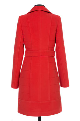 01-04027 Пальто женское демисезонное (пояс) - El podio фото 2