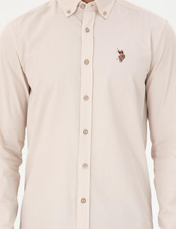 Мужская рубашка с длинным рукавом Stone - U.s. polo assn фото 6
