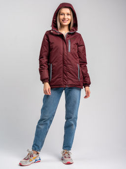 Демисезонная куртка Мембрана бордо