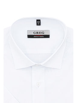 Сорочка мужская короткий рукав GREG 100/107/Z STRETCH
