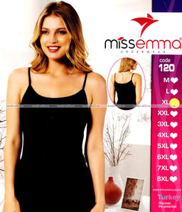 Цена за 1 шт. Майки женские Miss Emma Турция Бретели СИНИЕ код 120,124,128, 512