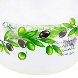 "Оливия-А" Чайник эмалированный 3,5л, металлическая крышка с пластмассовой ручкой-кнопкой, подвижная металлическая ручка, белый (Россия)