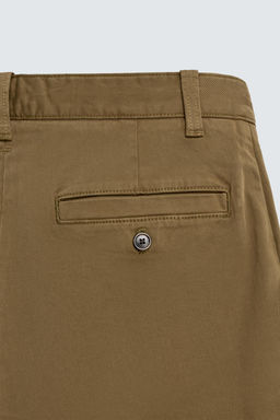 BERMUDA CHINO REGULAR FIT / Ocre - Zara фото 10