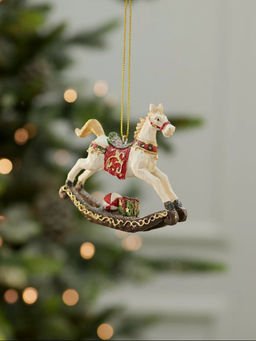 Украшение новогоднее Лошадка-качалка, L8,5 W2 H7,5 см - Remeco фото 3