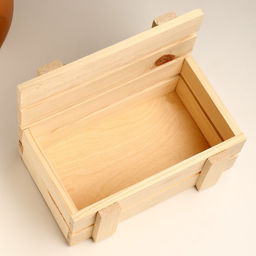 Подарочный ящик, 24.5×16.5×19.5 см, деревянный