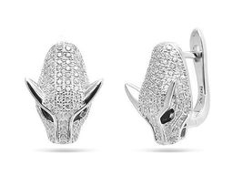 Серьги, куб.циркон., МЦВ2063