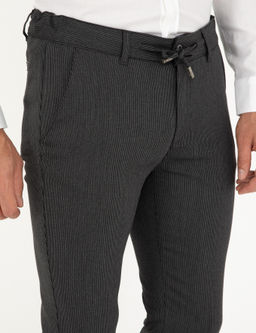 Antrasit Slim Fit Kanvas Pantolon - Pierre cardin фото 5
