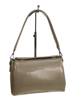 Женская сумка из искусственной кожи, цвет коричневый