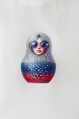 Арт. 3-1155 Футболка женская 44-50 (4 шт) Цвет:молочный - Калинка фото 6