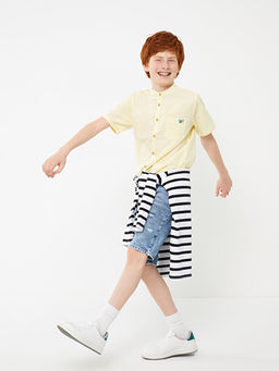 Y?rt?k Detayl? Erkek ?ocuk Jean Roller - Waikiki фото 2