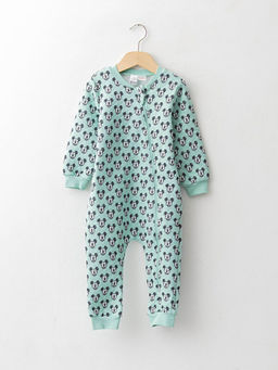 Mickey Mouse Bask?l? 0.5 Tog Elyafl? Erkek Bebek Uyku Tulumu
