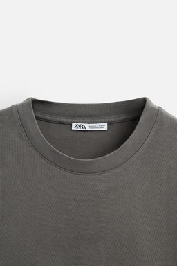 BASIC HEAVYWEIGHT T-SHIRT - Zara фото 8