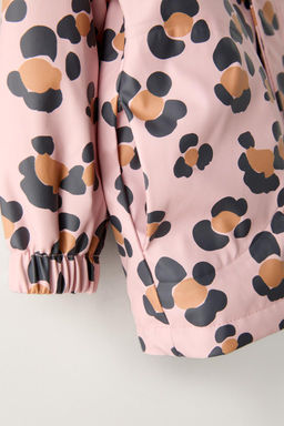 WATER-REPELLENT LINED MOON PRINT RAINCOAT - Zara фото 11