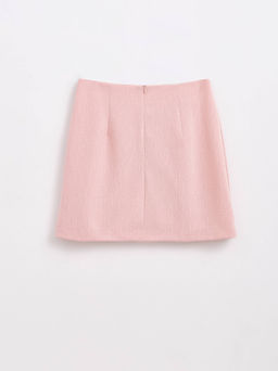 CONTE Фактурная mini-юбка А-силуэта Visualize your dreams LU 1643 romantic pink romantic pink