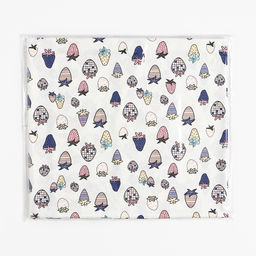 Цена за 150 шт. Ткань Сатин «Ягоды», ш.160 см, 100% хлопок, 160 г/м²