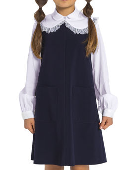 Школьный сарафан для девочки О76111 - Карамелли фото 4