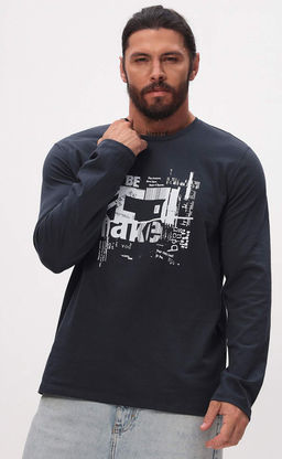 Лонгслив P521-1001-898 graphite