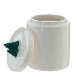 Емкость для сыпучих продуктов "Олени", D 10.5 см, L13,5 W13,5 H21 см