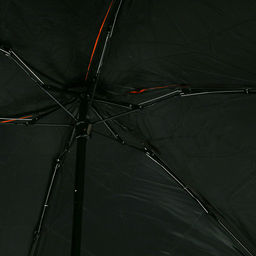 Зонт-мини механический Палитра UPF50+ ткань эпонж (полиэстер) + черное УФ-покрытие, 6 лучей, д/купола 90см, 5 сложений, 18см в сложенном виде, механизм против ветра, ручка с покрытием soft-touch, цвет оранжевый, 218гр (Китай) - Домашняя мода фото 6