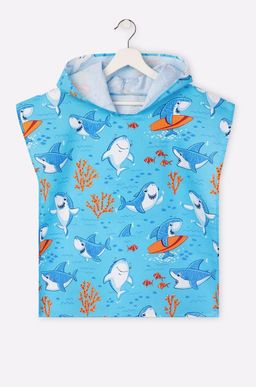 Халат-пончо детский вафельный Happy Fox Home  фото 13