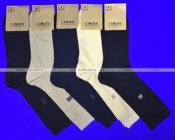 Цена за 12 пар. LIMAX носки мужские укороченные 61111В 41-44  фото 36