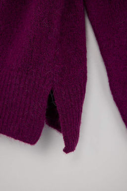 More Sustainable Fusya Alpaka Yunu Kar?s?ml? Premium/Ozel Iplik Triko H?rka | TWOAW26HI00000