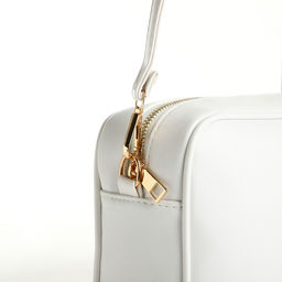 Сумка женская кросс-боди TEXTURA на молнии, 22×8×17 см, белая