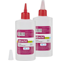 Клей канцелярский синтетический 85мл Attache  фото 2