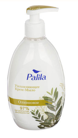 PALILA жидк. крем-мыло Увлажняющее 500мл с дозатором Оливковое