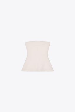 INTERLOCK BANDEAU TOP - Zara фото 18
