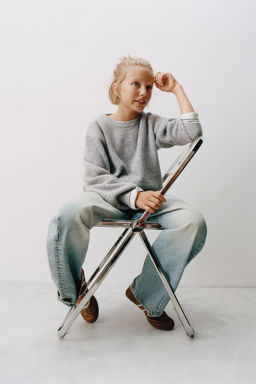 PURL KNIT SWEATER - Zara фото 14
