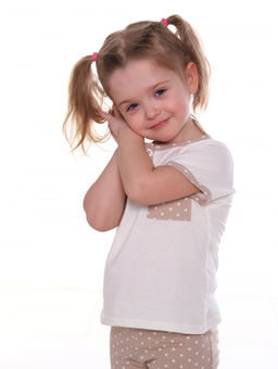 №170 Пижама детская (Бежевый_горох) - Итос-плюс фото 6