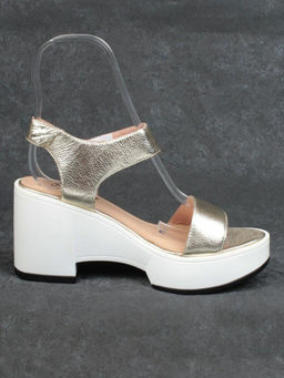 08-QL6989-1A WHITE Босоножки женские (натуральная кожа)