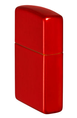 Зажигалка ZIPPO с металлизированным красным покрытием | Metallic Red 49475  фото 8