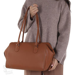 Сумка женская кожаная 8954VG brown Vitelli Grassi  в Новосибирске