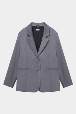 Жакет оверсайз с эффектом меланж - Mollis фото 10