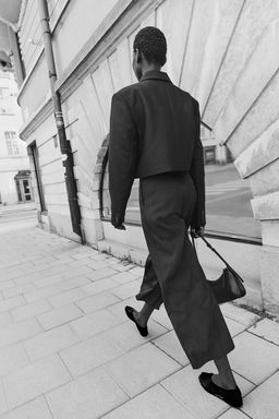 Pantalon amplio de sarga - H&m фото 4