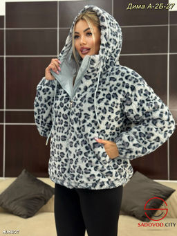 шубка женская с леопардовым принтом - Bruno фото 7
