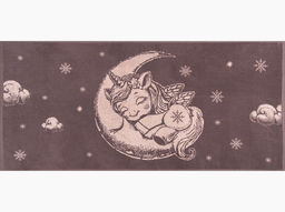 Полотенце махровое 6с102.411ж1 На луне(т.с.мальв1) 67х150см