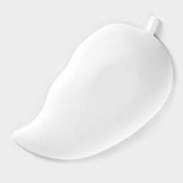 Блюдо для фруктов Доляна «Золотой лист», 31×17×3 см, белое