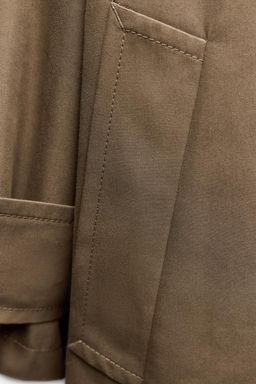 OVERSIZE LAYERED TRENCH COAT ZW COLLECTION - Zara фото 13