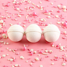 Подарочный набор косметики, бомбочки для ванны, 3×20 г, аромат кокоса, BEAUTY FOOD