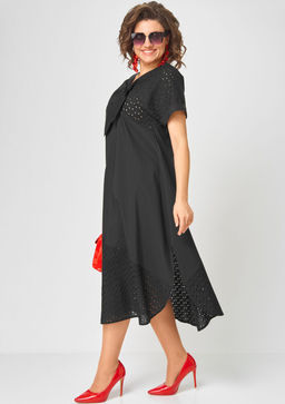 Платье EVA GRANT 7293 черный