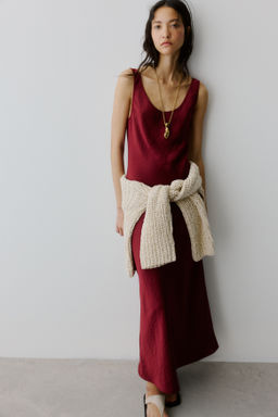 Vestido lencero de sat?n - H&m фото 2
