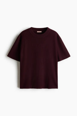 Camiseta en punto fino