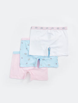 Bask?l? K?z ?ocuk Boxer 3l? - Waikiki фото 2