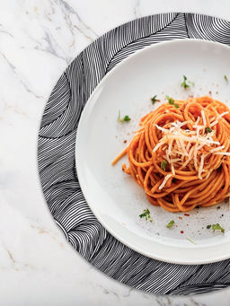 Набор салфеток сервировочных на стол Доляна «Матера», 4 шт., 38×38 см, чёрный