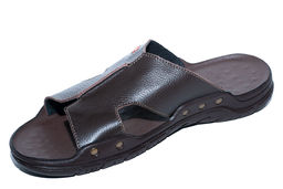 Шлепки мужские из 100% кожи - Dynamic фото 2